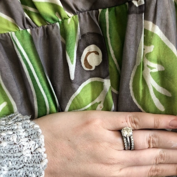 VINCE print dress - Picture 6 of 8